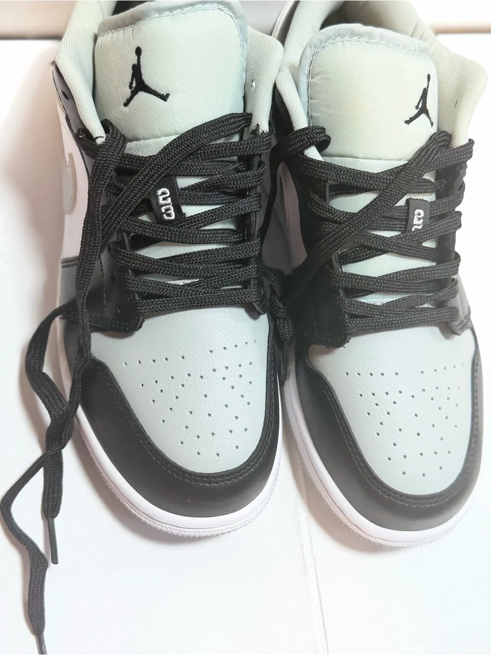 Jordan Men’s Low Top Sneakers - Black & Light Gray